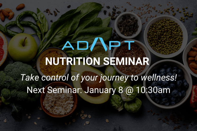 adapt nutrition seminar