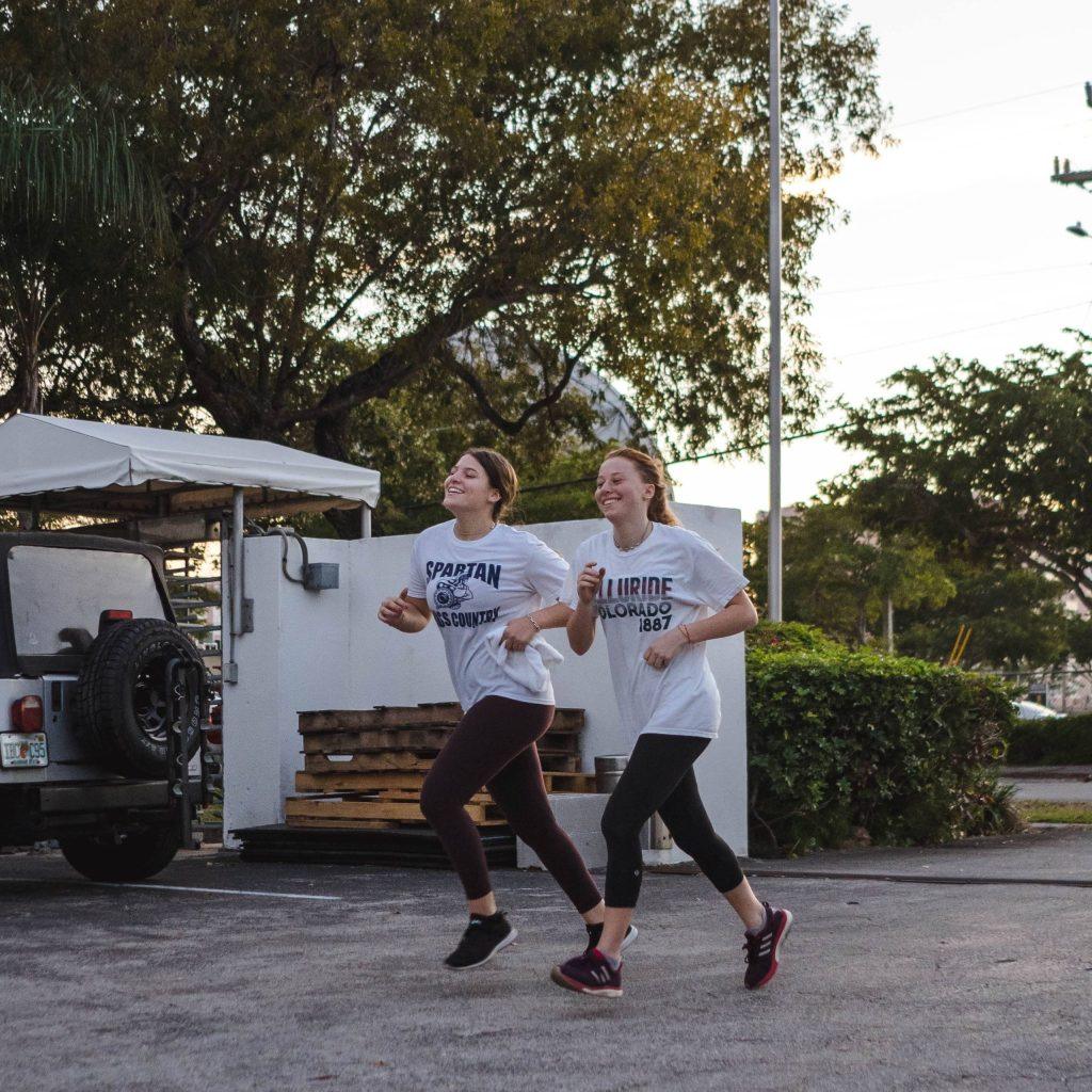 running girls