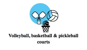 volleyball basketball pickleball