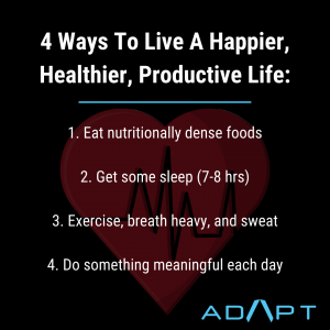 adapt healthy living