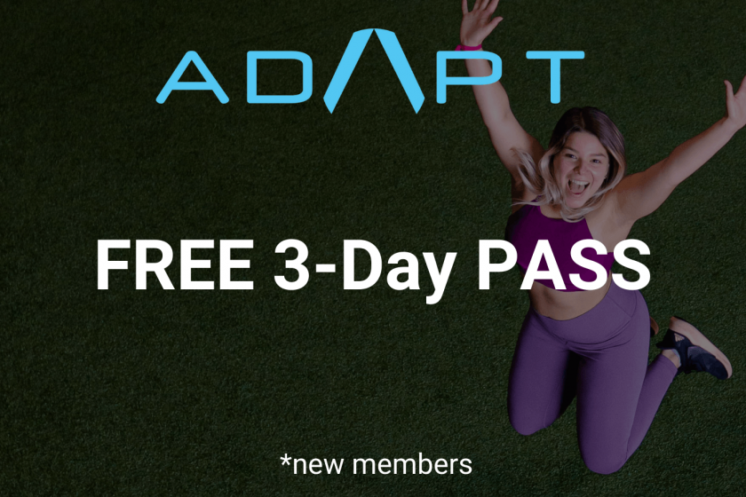 adapt free 3 day pass