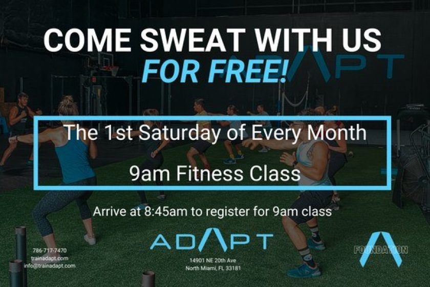 adapt free fitness class