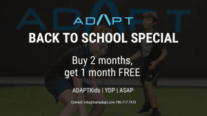 adapt back to school special