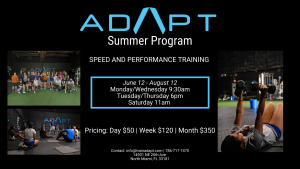 Summer Programs offered at ADAPT for Kids